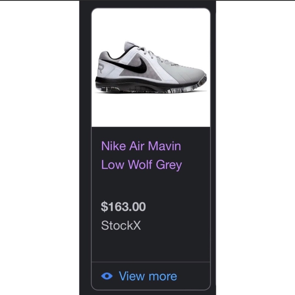 Nike Air Mavin Low Wolf Grey 👟